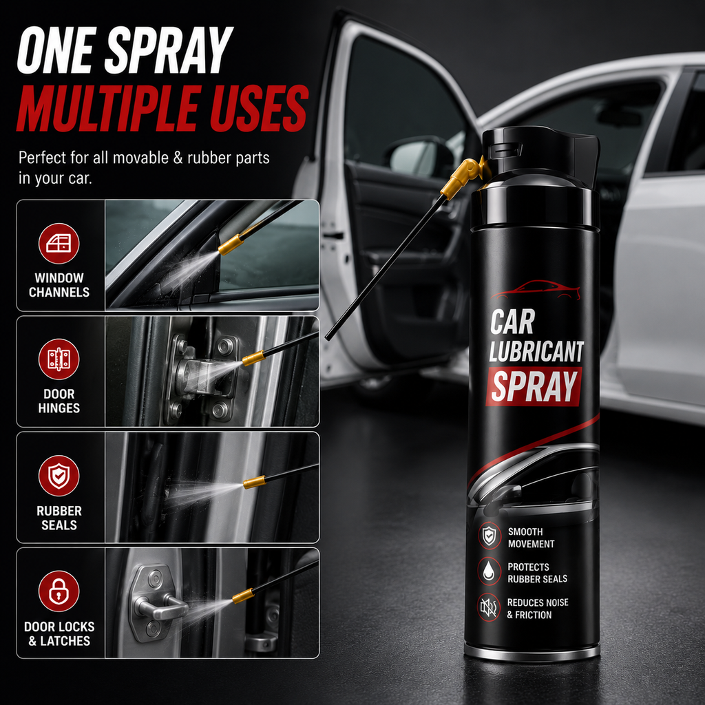 Multipurpose Car Window Seal Lubricant Spray