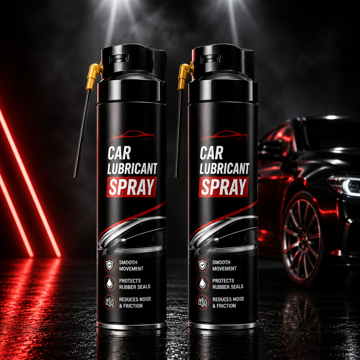 Multipurpose Car Window Seal Lubricant Spray