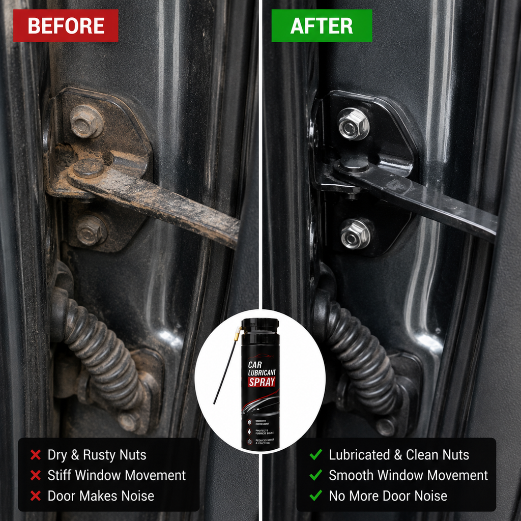 Multipurpose Car Window Seal Lubricant Spray