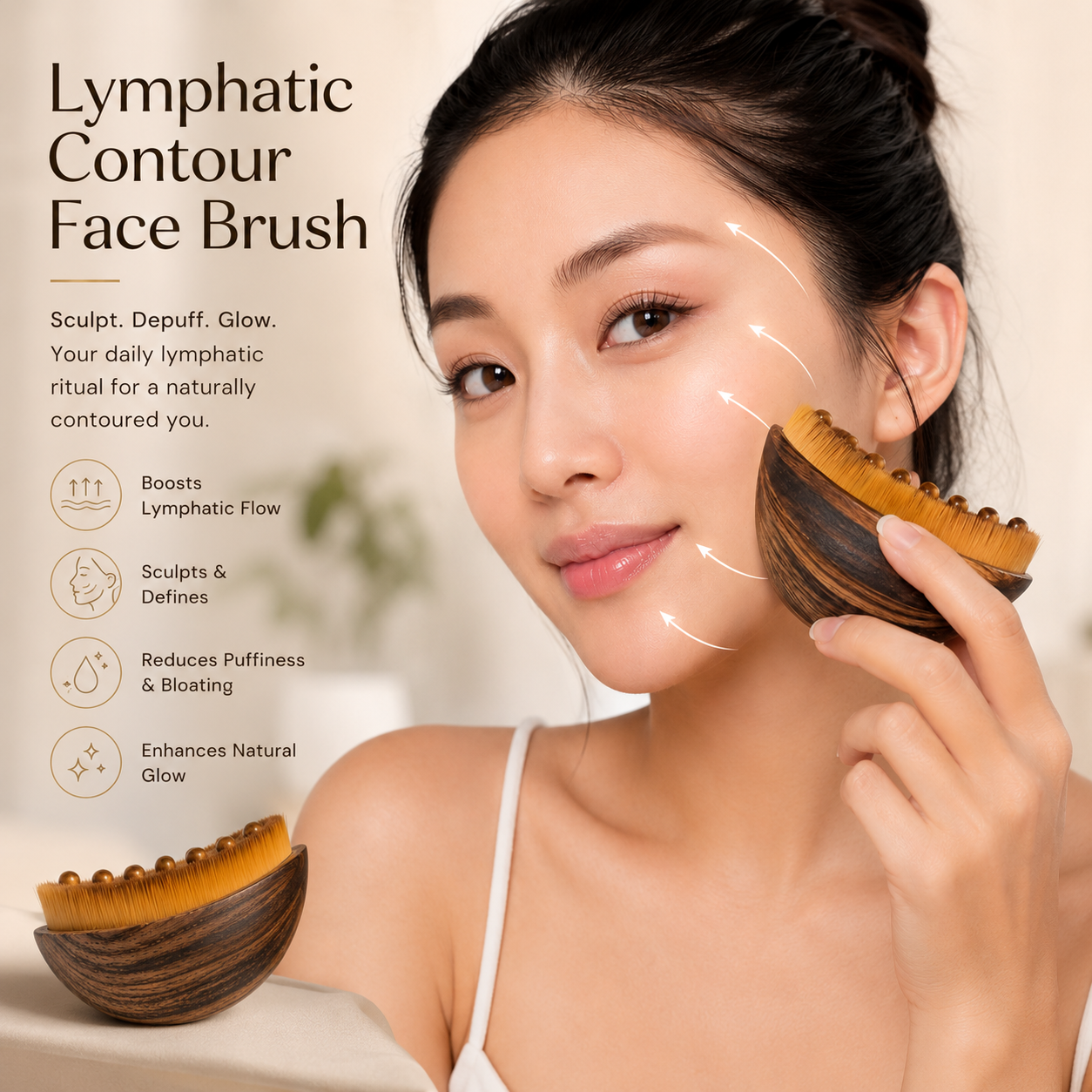 Lymphatic Contour Face Brush